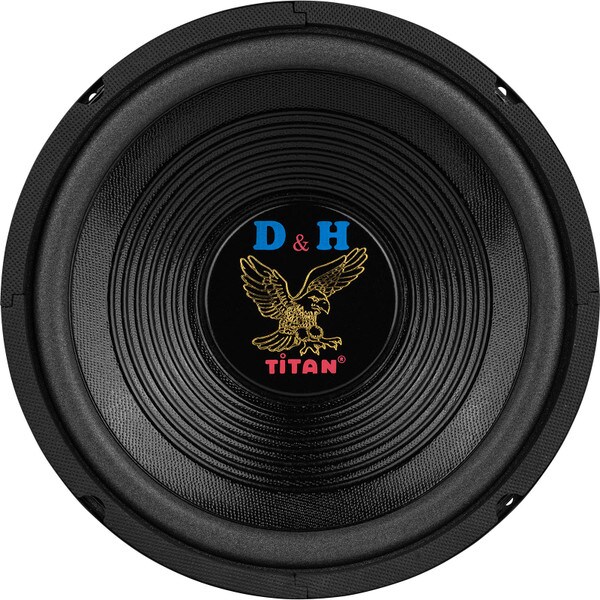 Main product image for Titan 10" Ribbed Paper Cone Foam Surround Woo 299-1016